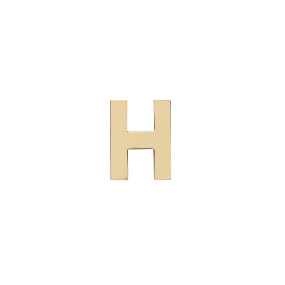 14k Skinny H (plain)