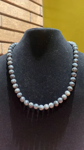 8MM Labradorite Bead Stretchy Cord Necklace/Bracelet/Anklet