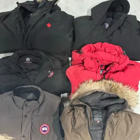 Branded Canada Goose jackets