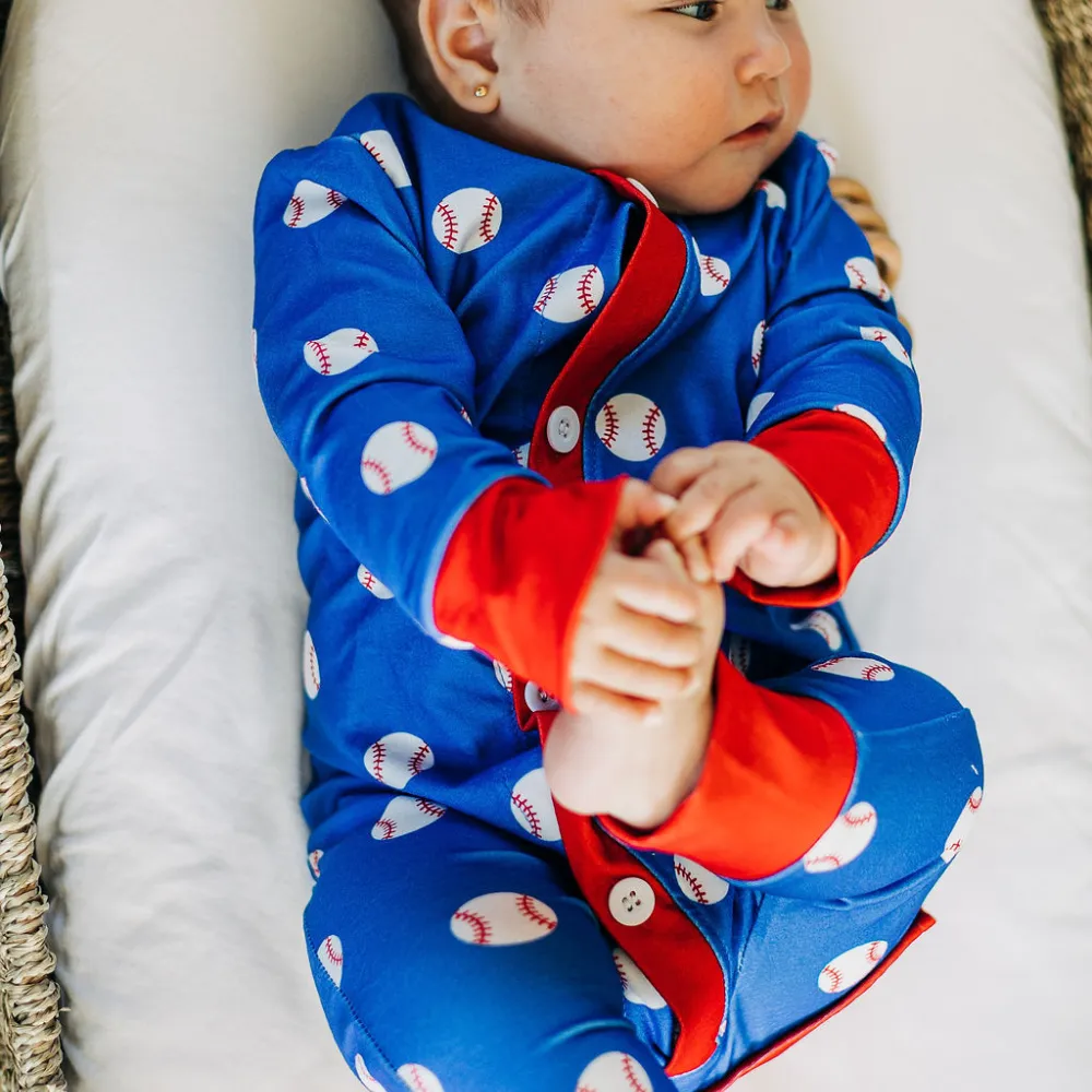 Buttflap Pajamas - Baseball