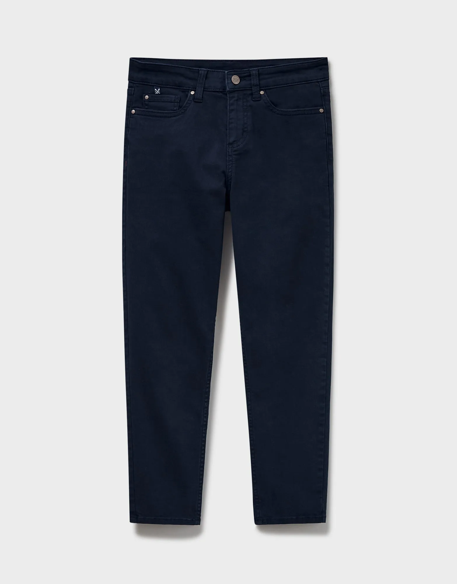 Crew Clothing - Cropped Jeans - Heritage Navy