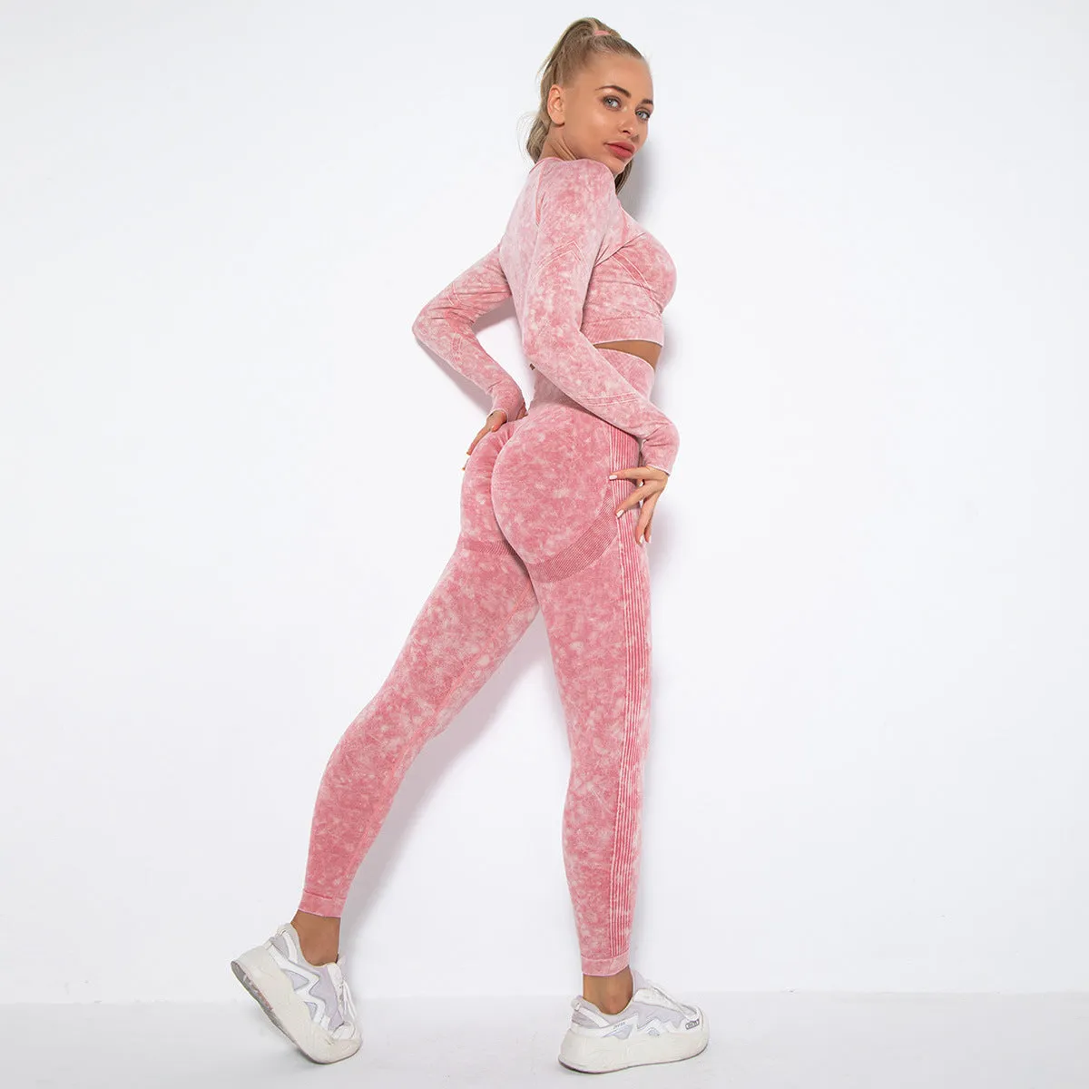 Crop Top High Waist  Pant Sets