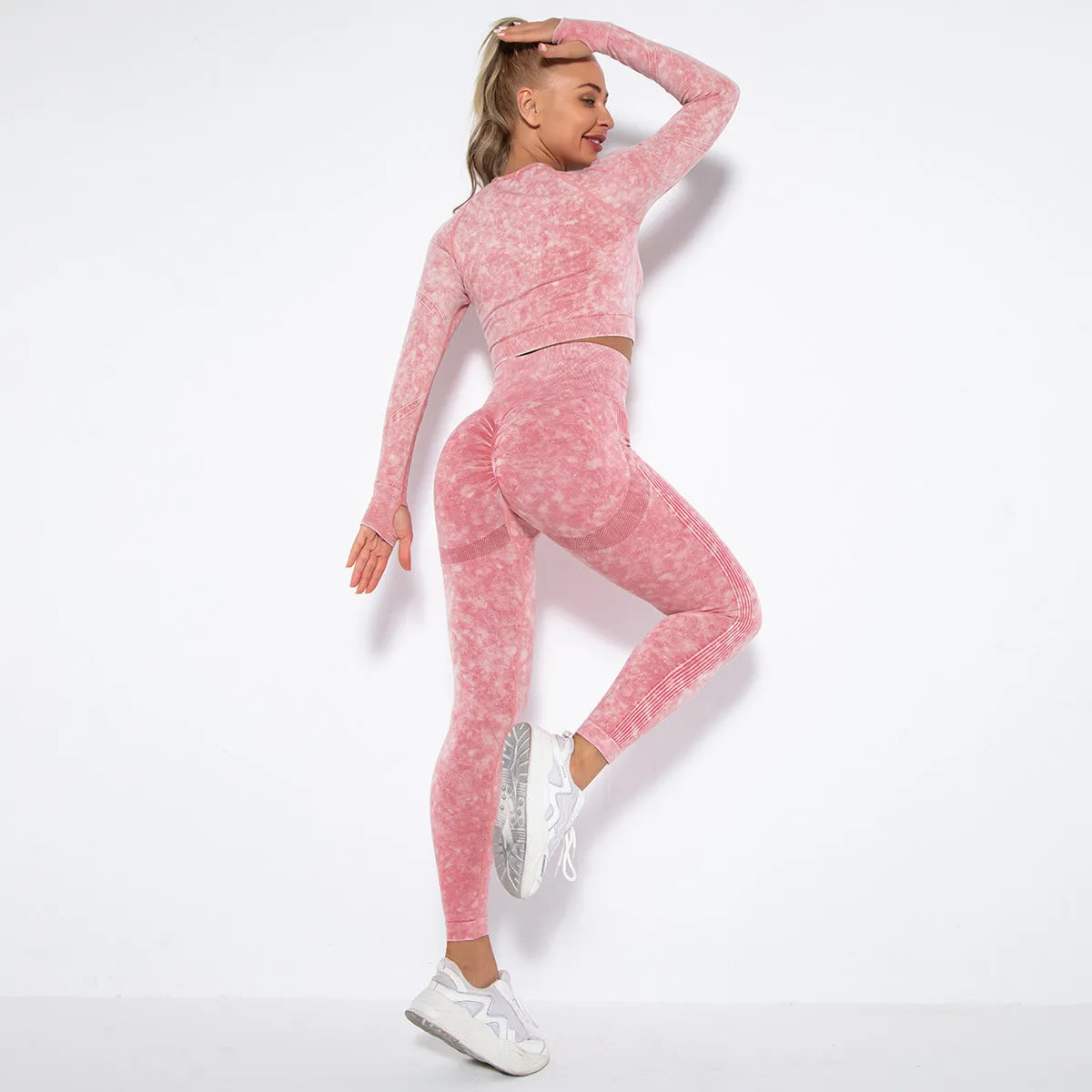 Crop Top High Waist  Pant Sets