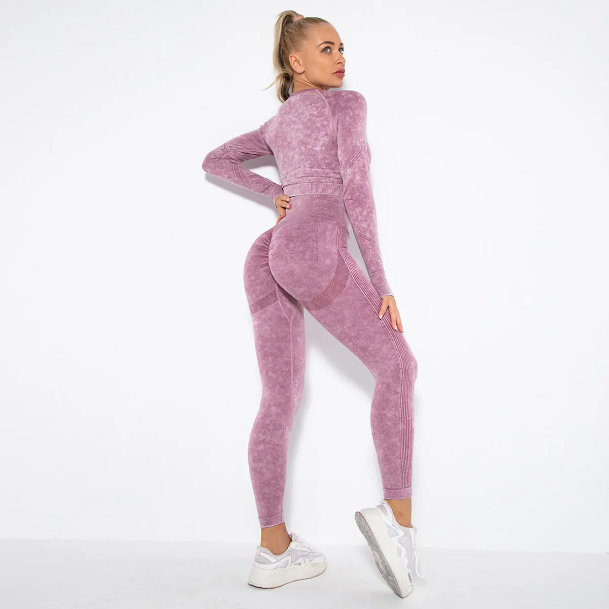 Crop Top High Waist  Pant Sets