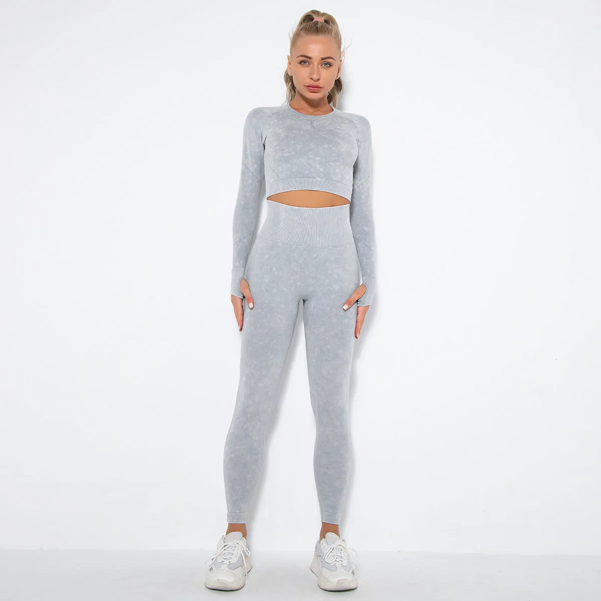 Crop Top High Waist  Pant Sets