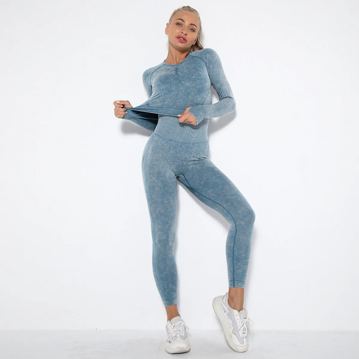 Crop Top High Waist  Pant Sets