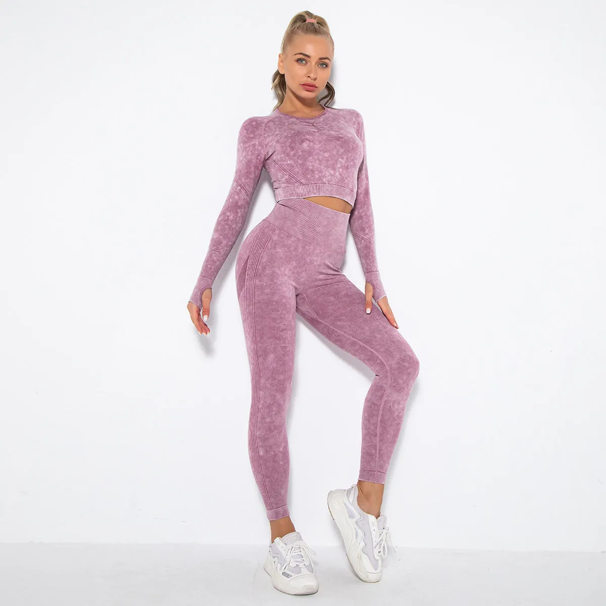 Crop Top High Waist  Pant Sets