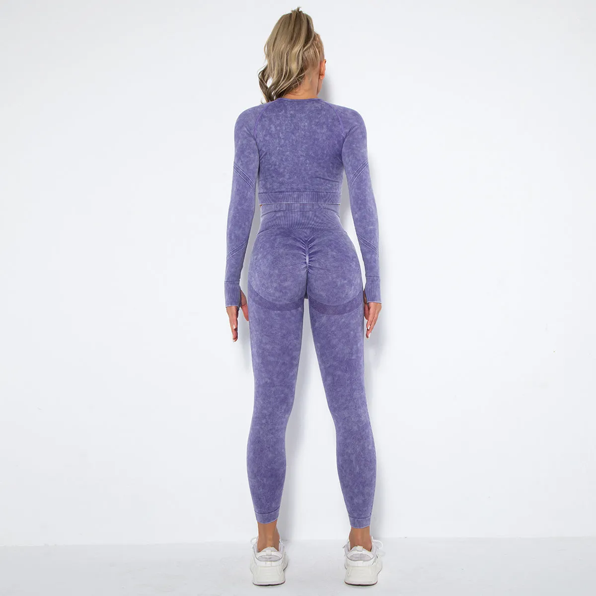 Crop Top High Waist  Pant Sets
