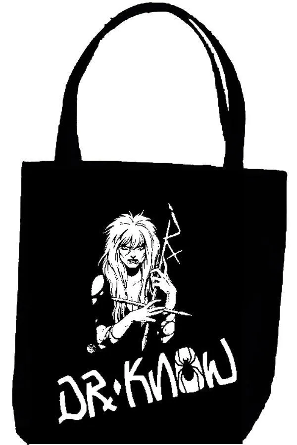 DR KNOW tote