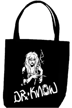 DR KNOW tote
