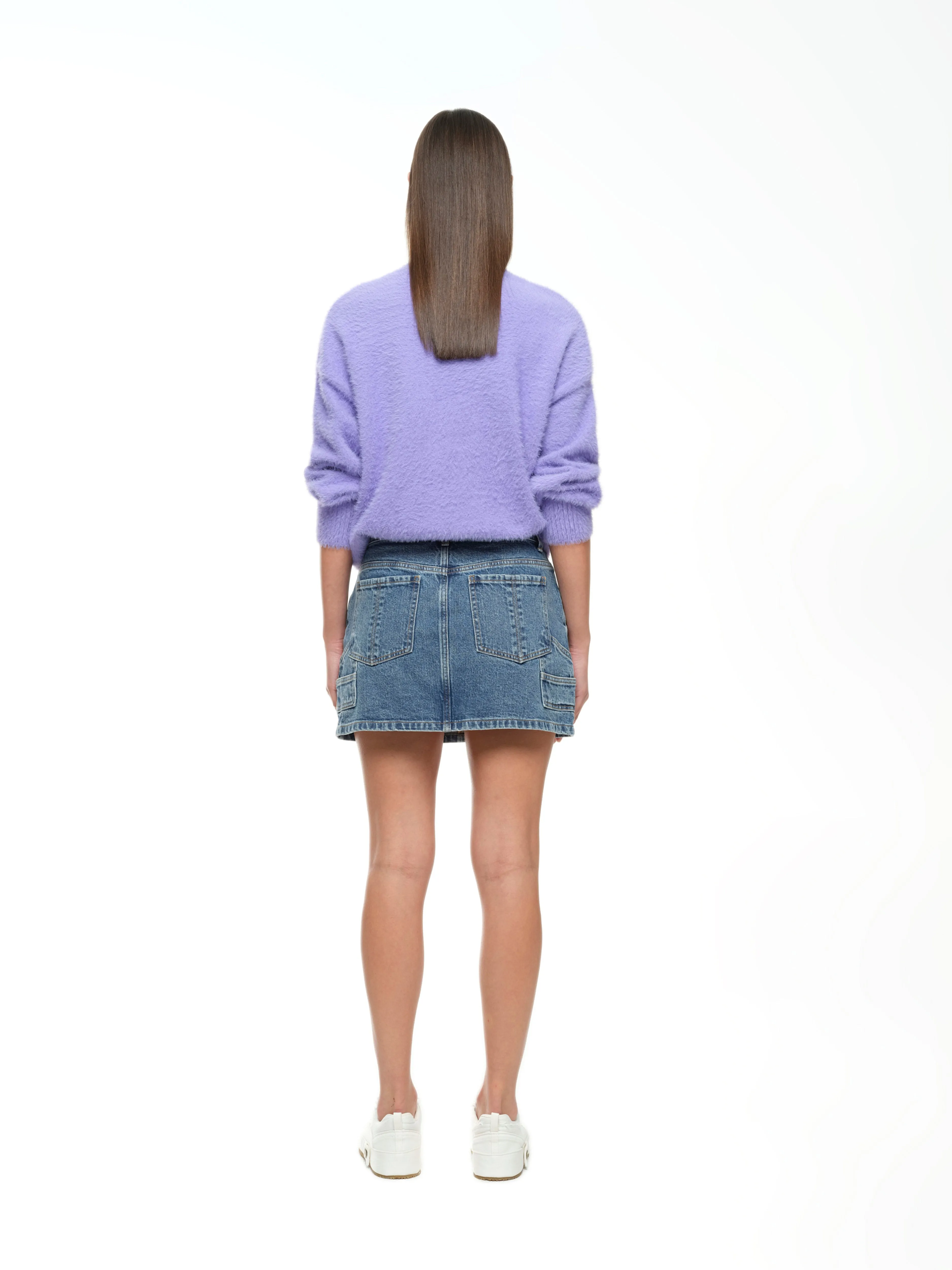 ESSENTIAL CARDIGAN - LAVENDER