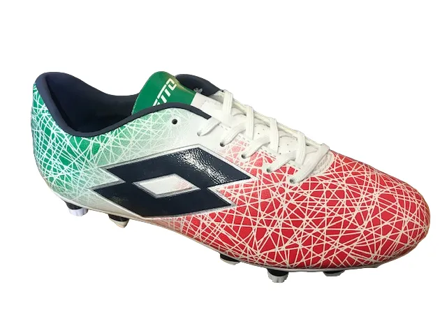 Lotto tricolor football boot LZG VIII 700 FGT S7149 white-blue avi