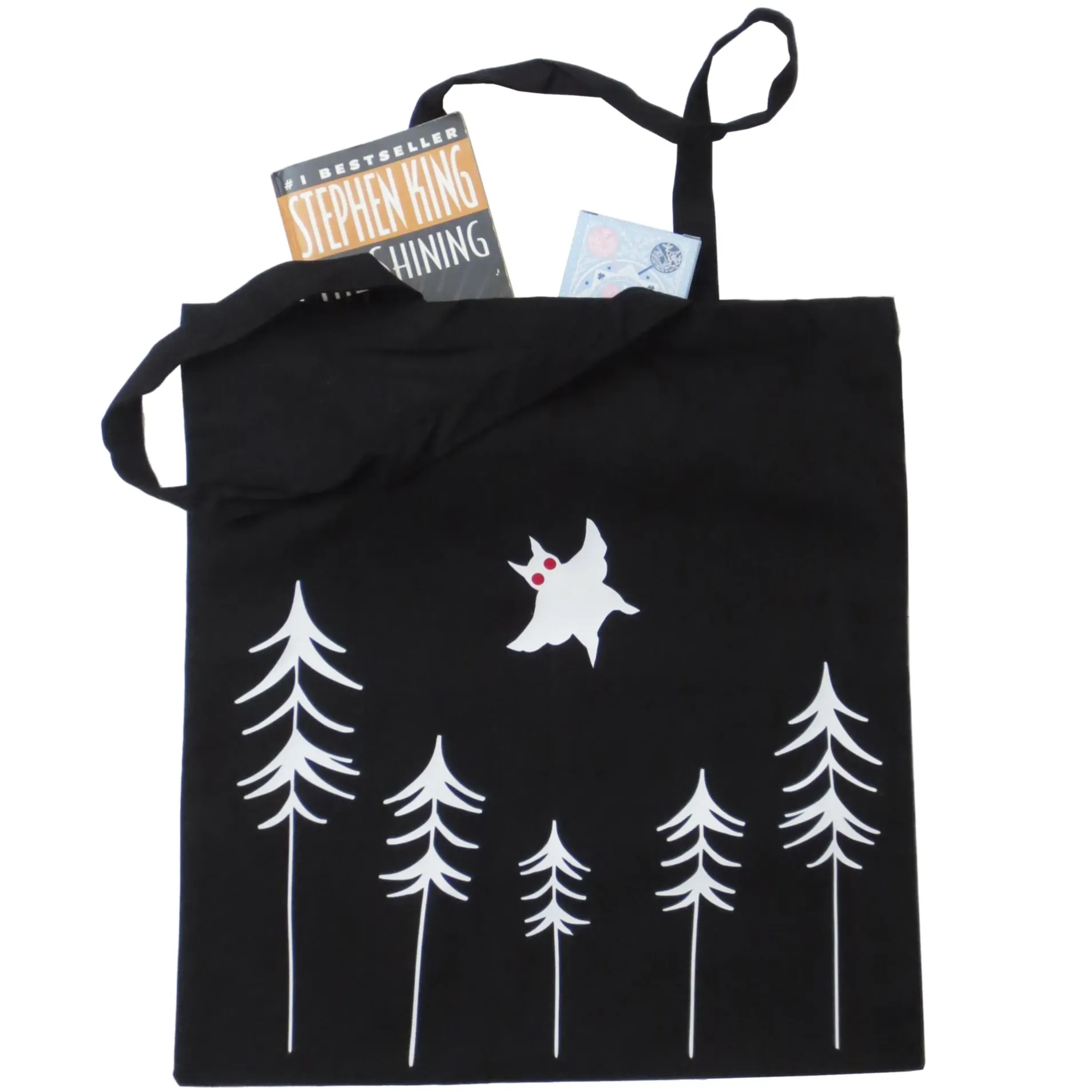Mothman Glow In The Dark Tote Bag