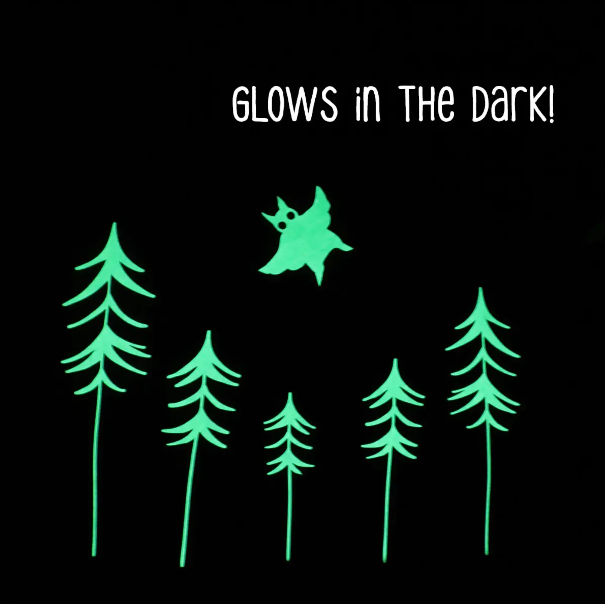Mothman Glow In The Dark Tote Bag