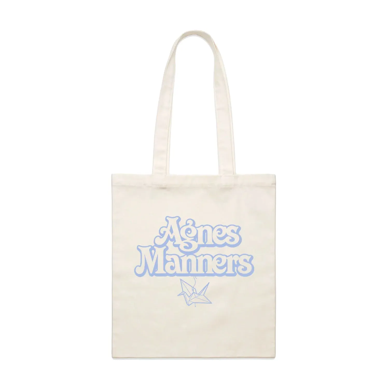 Origami Crane Tote Bag (Natural)