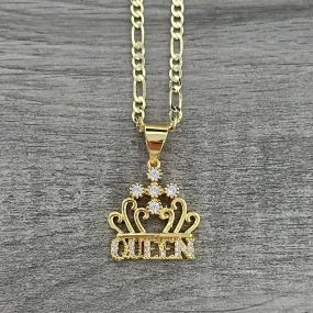 Queen Crown Necklace