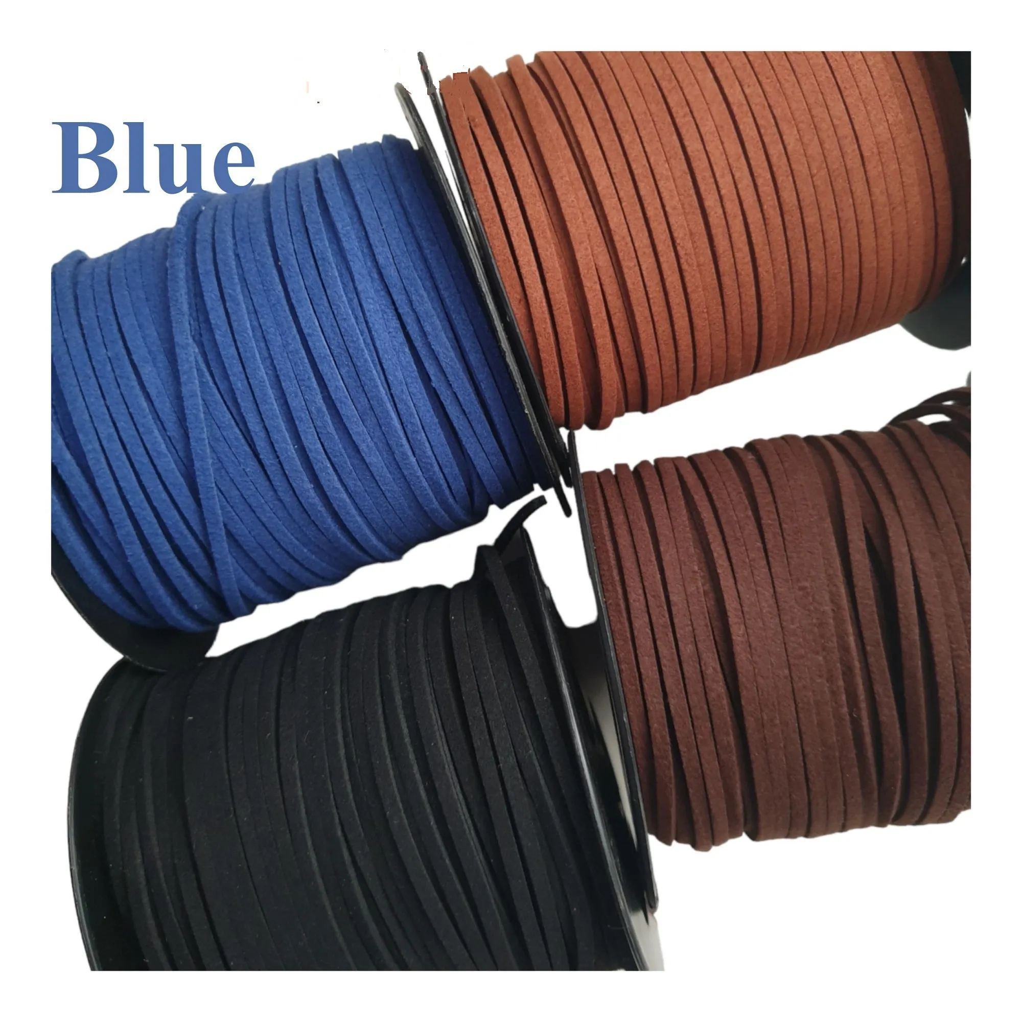 Set of 6 Pendant Cords, J17969. Leather Cord. Cotton Wax Cords. Pendant String. Handmade product from Vietnam
